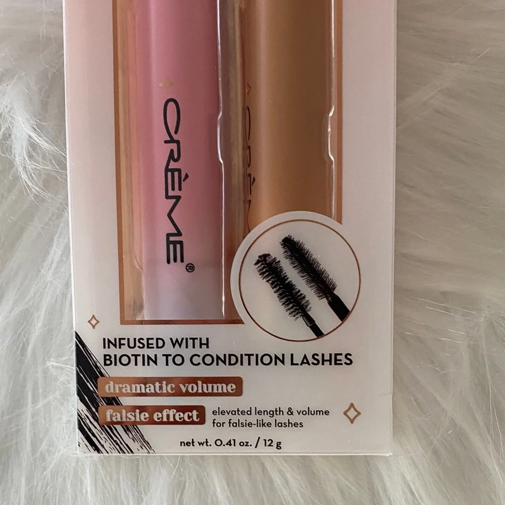 The Crème Shop 3D Mascara Duo — new in packaging